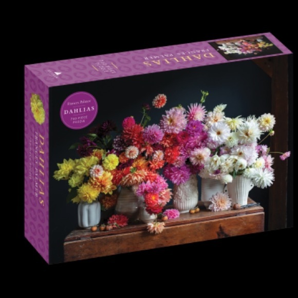 Frances Palmer, "Dahlias" 750-Piece Puzzle - Picture 5 of 5